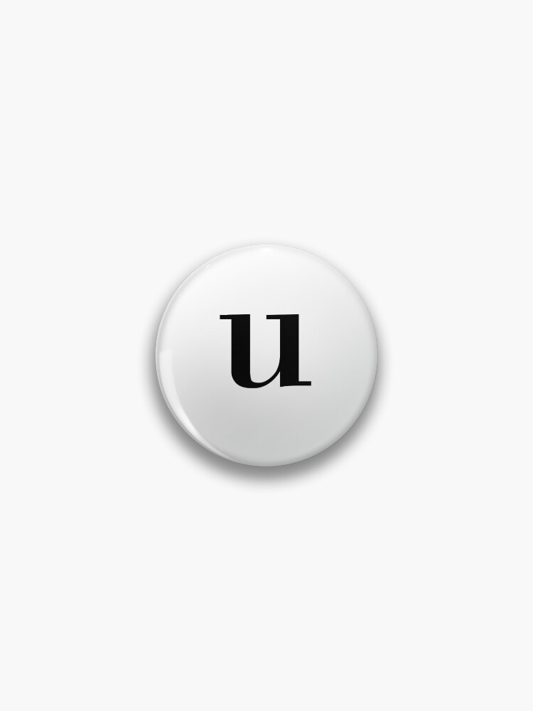 Alphabet letter 'u'