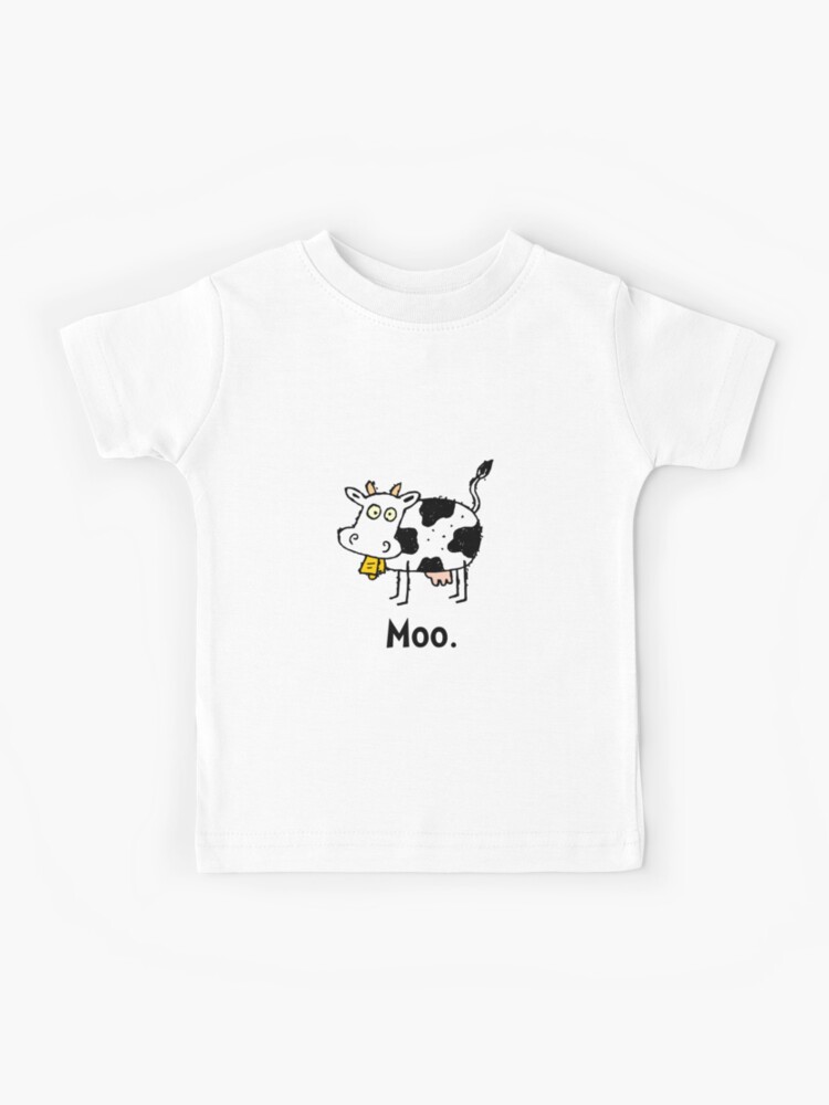Cow Moo" Kids T-Shirt for Sale by TheBestStore