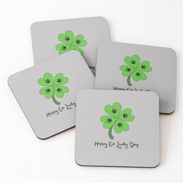 Item preview, St. Patricks Day Happy Go Lucky designed and sold by SportyDogShop.
