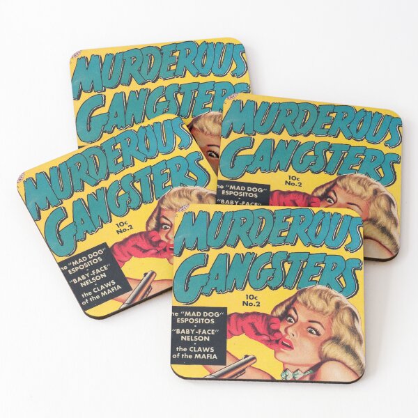 Item preview, Gangsters Retro American Comic designed and sold by LittleIconShop.