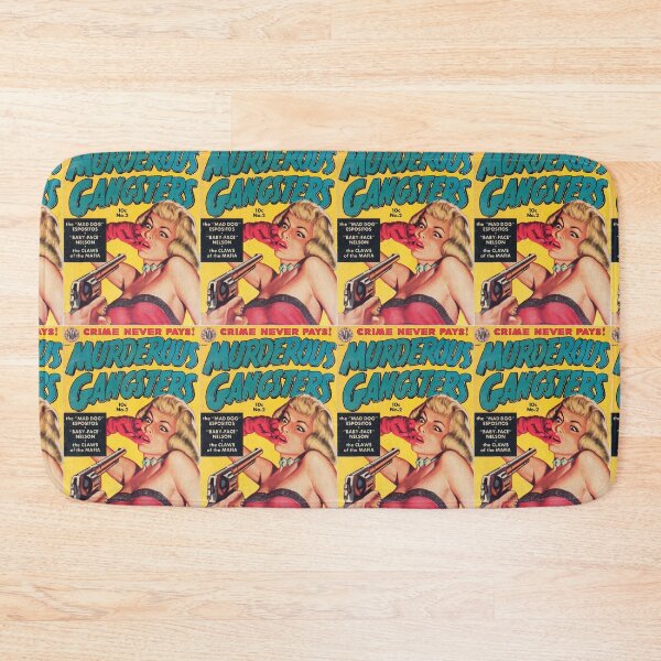 Item preview, Gangsters Retro American Comic designed and sold by LittleIconShop.