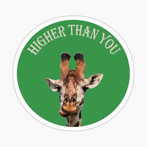 Girafe Stickers Redbubble