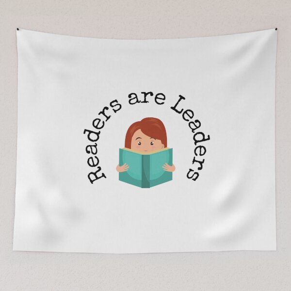 Item preview, Readers Are Leaders Girl Reader designed and sold by ElementJourney.