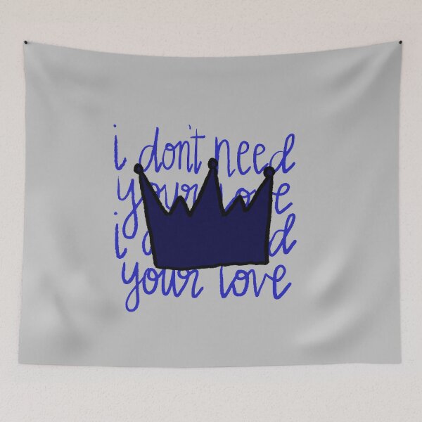 Item preview, i don't need your love designed and sold by alysonalyza.
