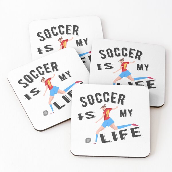 Item preview, Soccer is my life my adventure designed and sold by Kalianda.