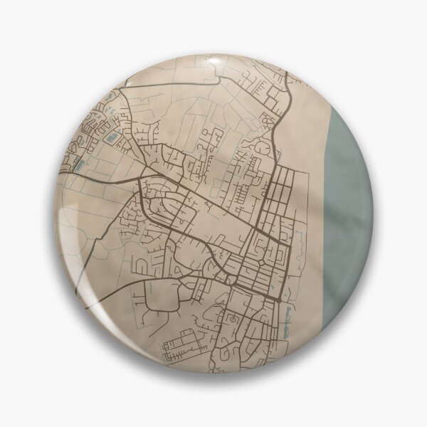 Item preview, Skegness Sepia Map designed and sold by CPTVDesign.