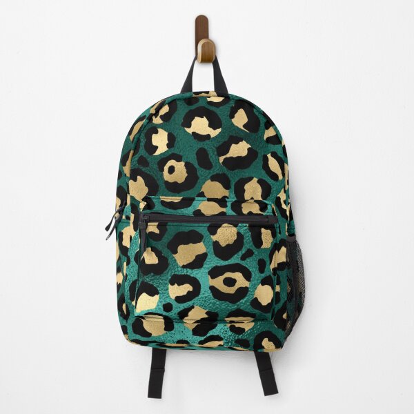 Item preview, Estampado de leopardo dorado y verde designed and sold by WOW TeesAndThings.