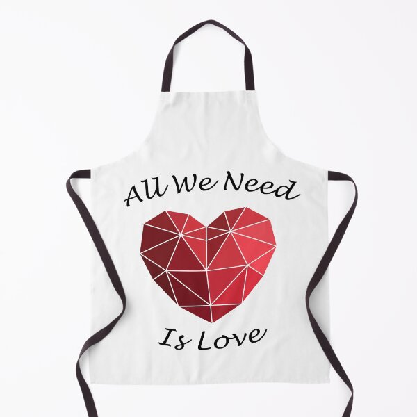 Item preview, All we need is love Heart on white designed and sold by SpongyDesings.