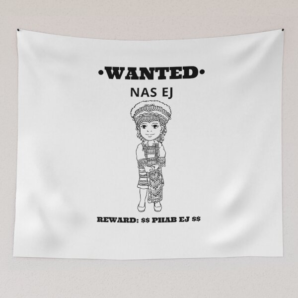 Item preview, Hmong Wanted Nas Ej Phab Ej Hmoob 3 designed and sold by HmongDesignsByM.