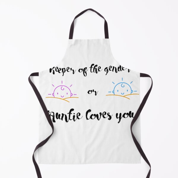 Item preview, keeper of the gender pink or blue auntie loves you designed and sold by cathelkav.