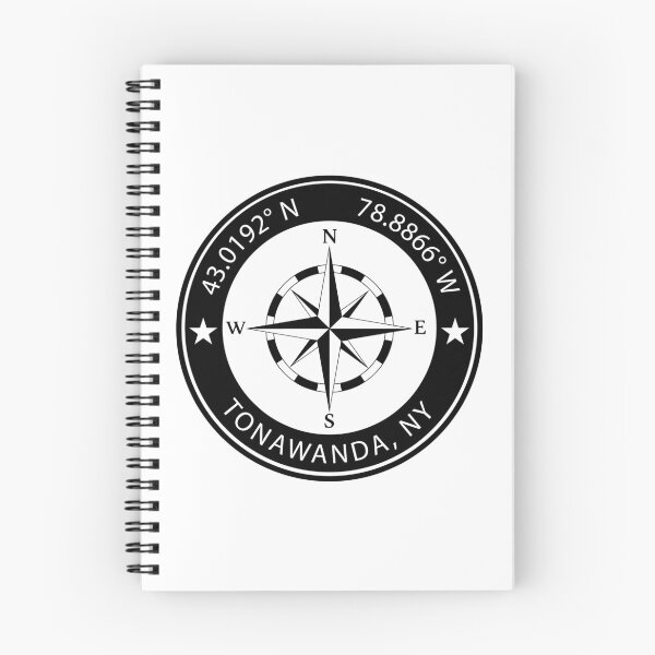 Item preview, Tonawanda, New York, Geographical Coordinates designed and sold by TeeOhGraphics.