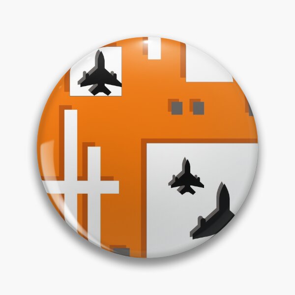Item preview, Orange Squares and Planes designed and sold by Coffinstaple.