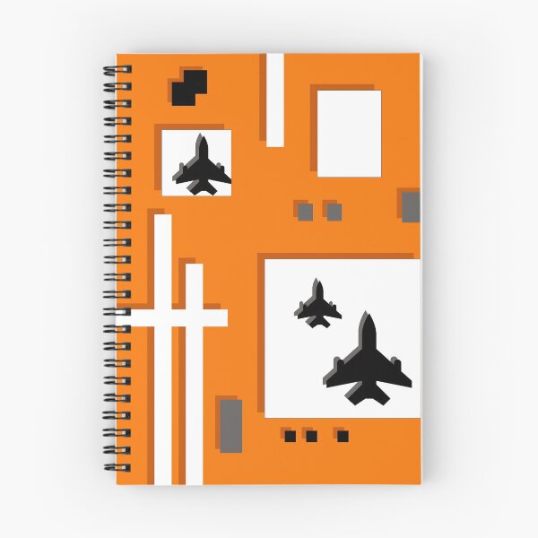 Item preview, Orange Squares and Planes designed and sold by Coffinstaple.