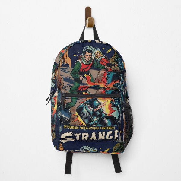 Item preview, Strange Worlds Retro American Sci-Fi Comic Book designed and sold by LittleIconShop.