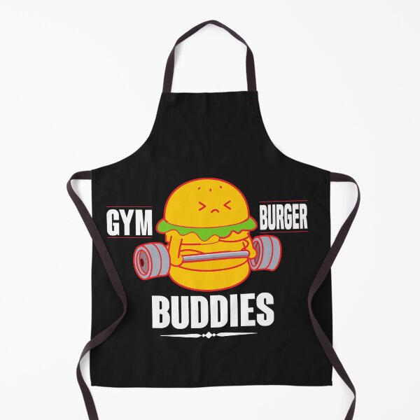 Item preview, Gym Burger Buddies Funny Excercise Fitness Merch designed and sold by eucagarland.