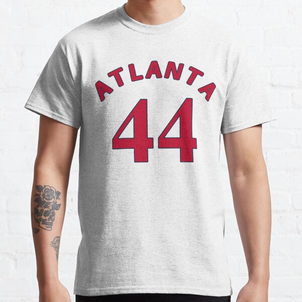 Atlanta Braves Dale Murphy Signature T-Shirt from Homage. | Light Blue | Vintage Apparel from Homage.