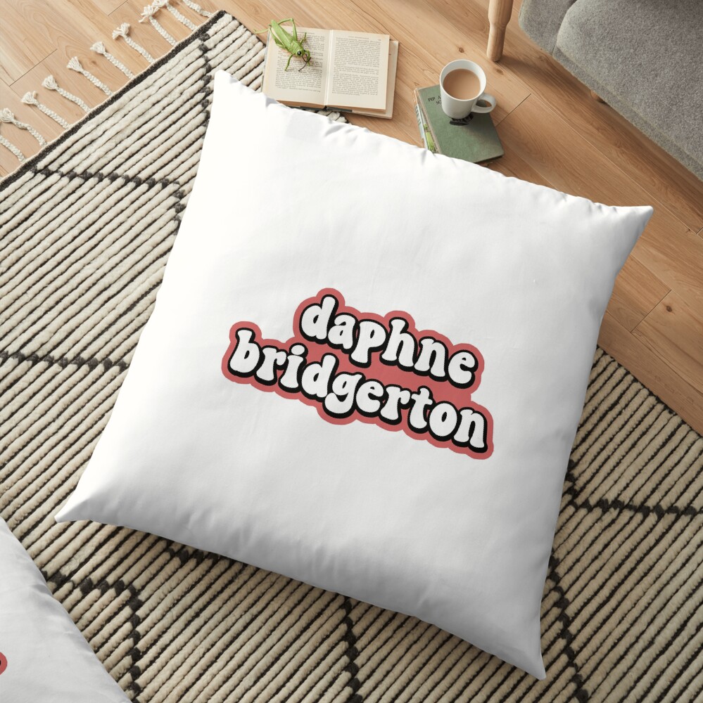 Daphne Bridgerton Floor Pillow