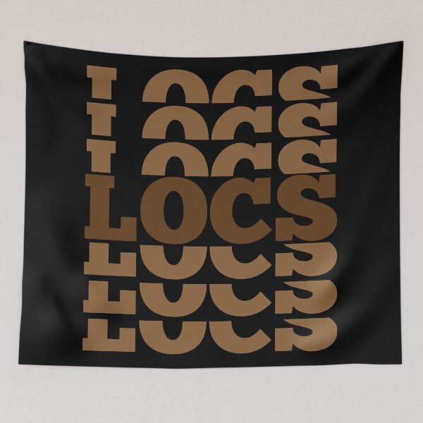 Item preview, Locs Dreadlocks Word Design designed and sold by blackartmatters.
