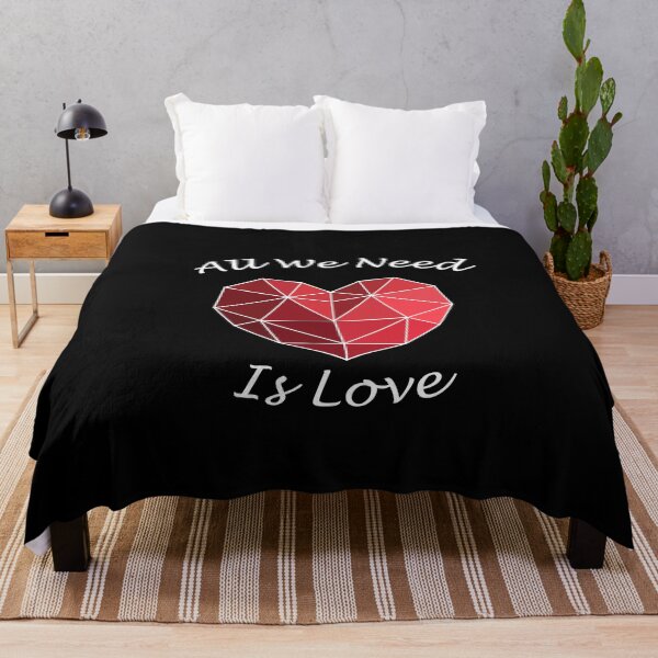 Item preview, All we need is love Heart black designed and sold by SpongyDesings.