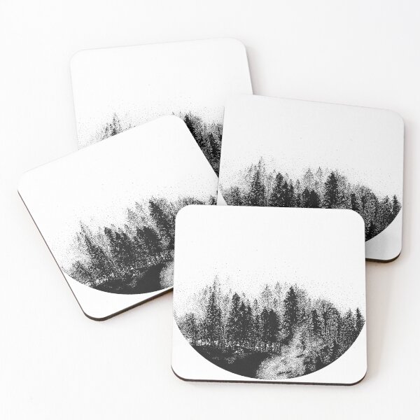 Item preview, Distant Forest designed and sold by dianaspencil.