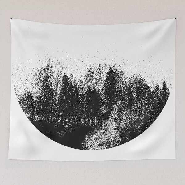 Item preview, Distant Forest designed and sold by dianaspencil.