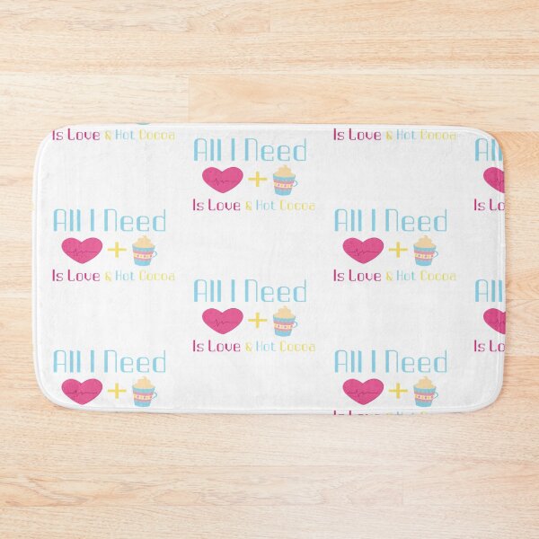 Item preview, All I Need Is Love And Hot Cocoa designed and sold by noor-93.