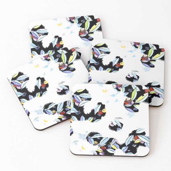 Item preview, Vintage Designs of Kyotoco Abstract shapes and leaves designed and sold by Rantan1618.
