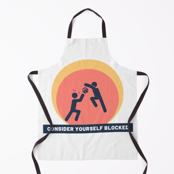 Item preview, Basketball Pun Funny Blocked designed and sold by BadLatitude.