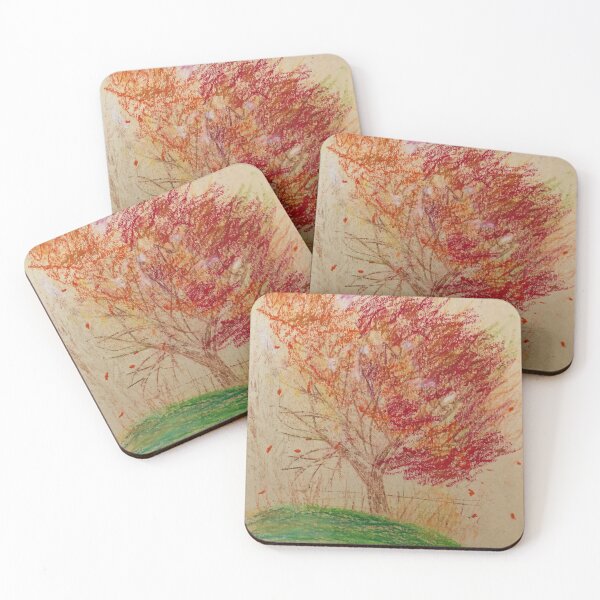 Item preview, red tree designed and sold by Marianna Tankelevich.