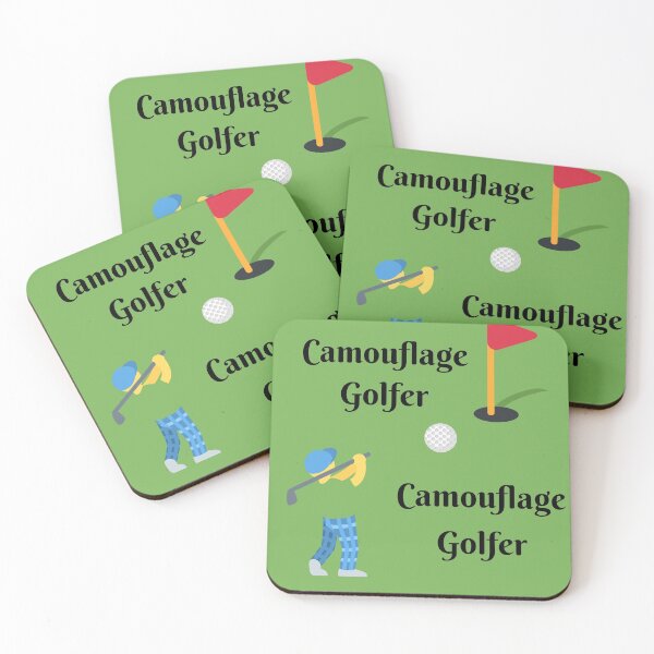 Item preview, Camouflage Golfer Golf designed and sold by dino8.