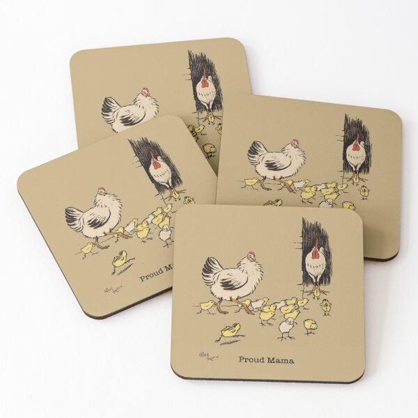 Item preview, Proud Mama Hen: and her adorable chicks by Cecil Aldin designed and sold by ebrawne.