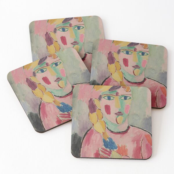Item preview, Alexej von Jawlensky Madchen Blauen Augen und Einem Zopf designed and sold by emidye20.