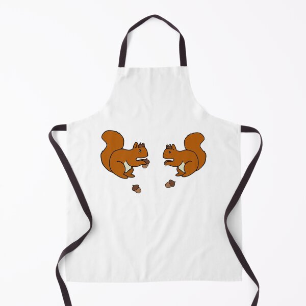 Item preview, Squirrels with Acorn Hats designed and sold by StickerHome.