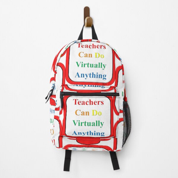 Item preview, Teachers Can Do Virtually Anything red designed and sold by toddbrooney.