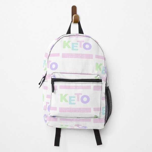 Item preview, I'm a KETO GIRL in a carbie world (pastel)  designed and sold by Le Plus Three.