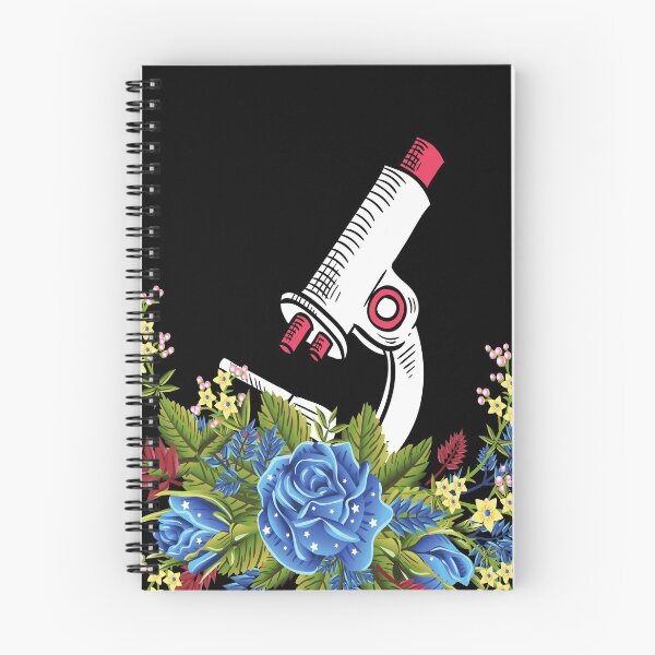 Item preview, BLUE STAR ROSE FLOWER ARTISTIC MICROSCOPE SCIENCE LABORATORY designed and sold by Hippiesole.