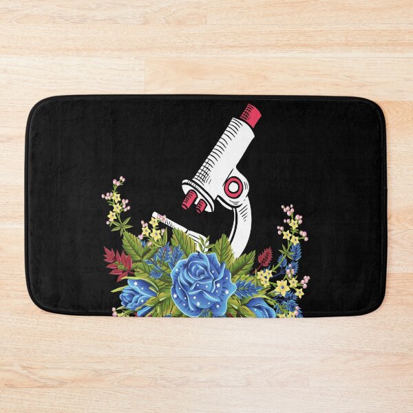 Item preview, BLUE STAR ROSE FLOWER ARTISTIC MICROSCOPE SCIENCE LABORATORY designed and sold by Hippiesole.