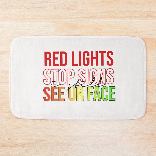 Item preview, Red lights stop signs designed and sold by earthtoaura.