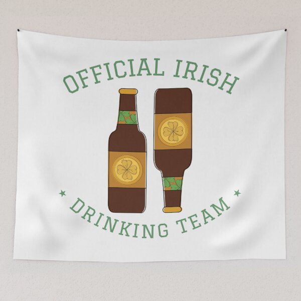 Item preview, Official Irish Drinking Team designed and sold by HolidayTees.