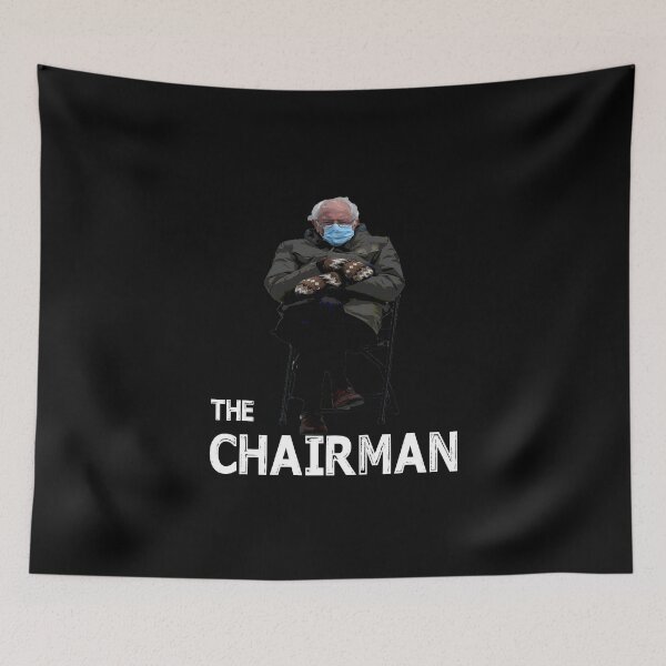 Item preview, The Chairman Bernie Sanders mittens designed and sold by TiffannyUKZ.