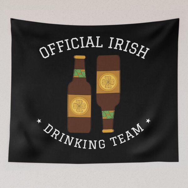 Item preview, Official Irish Drinking Team designed and sold by HolidayTees.