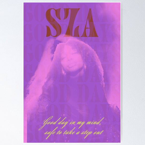Item preview, SZA Good Days  designed and sold by kluko.