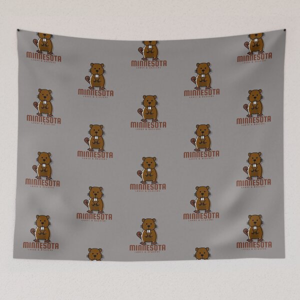 Item preview, MINNESOTA LAKES & BEAVERS designed and sold by AndPeace702.
