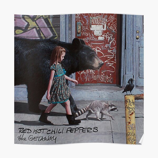 RHCP the getaway Poster