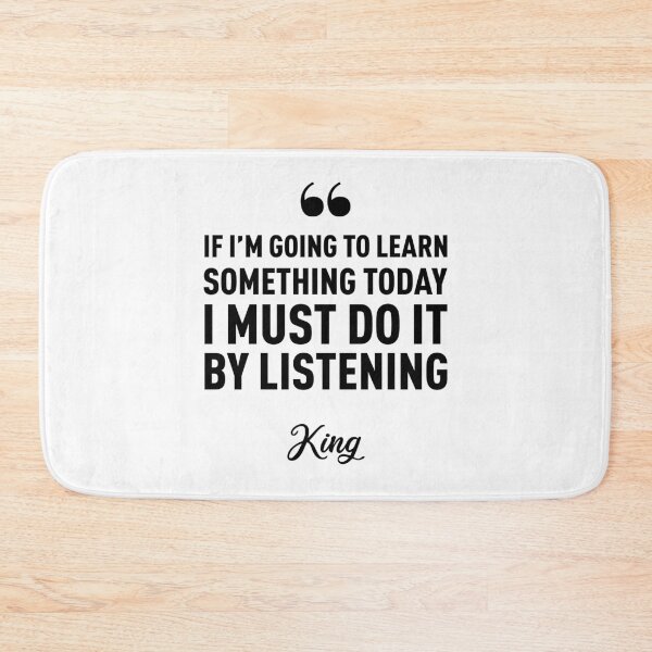 Item preview, King - To learn, we must listen designed and sold by FilipeFerreira.