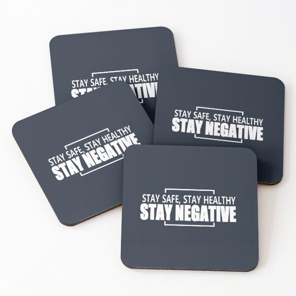 Item preview, Stay Safe and Healthy. Stay Negative designed and sold by Junasaji.