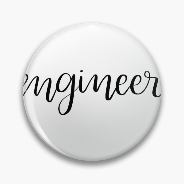 Item preview, Engineer Calligraphy Large designed and sold by foxartdesigns.