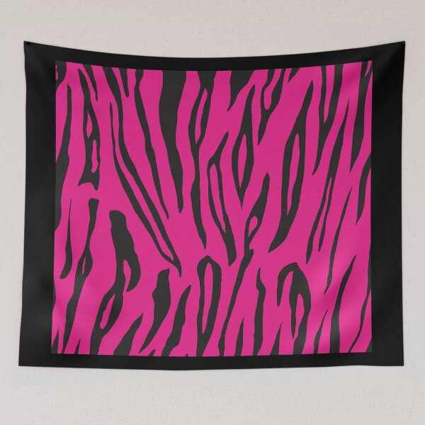 Item preview, Pink Color Tiger Animal Pattetn designed and sold by Dr.YesOrNo.
