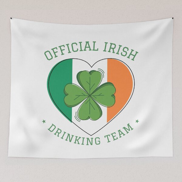 Item preview, Official Irish Drinking Team designed and sold by HolidayTees.