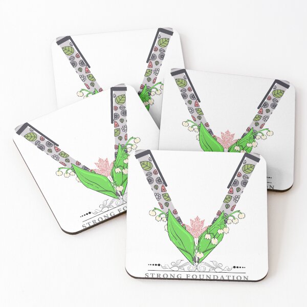 Item preview, Strong Foundation-Delicate Floral-Lily of the Valley by Prishea designed and sold by Prishea.